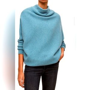 All saints Ridley jumper blue opulence color size extra small.